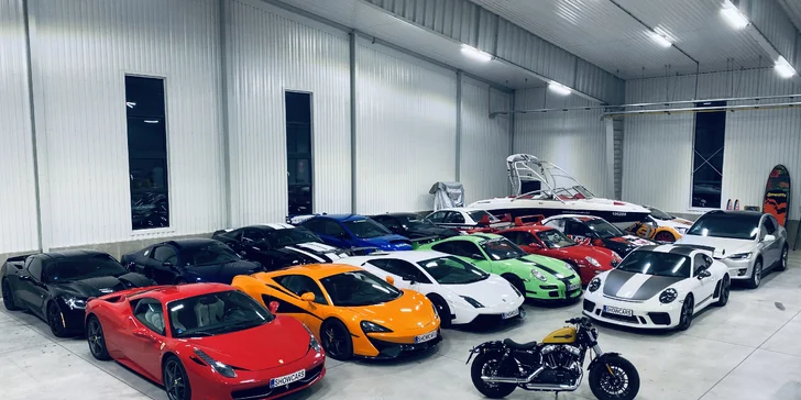 Fotografie garáže Showcars