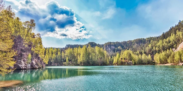 Colorado? Ne, tohle je pořád ještě Adršpach.