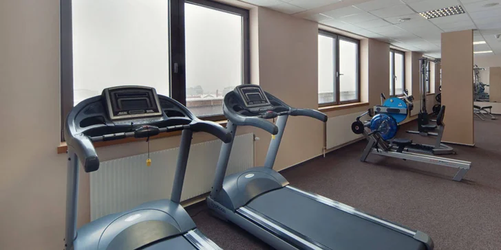 Využít můžete také zdejšího fitness. 