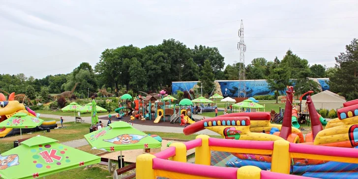 Nejmenší návštěvníci budou řádit na trampolínách a ve skákacích hradech.