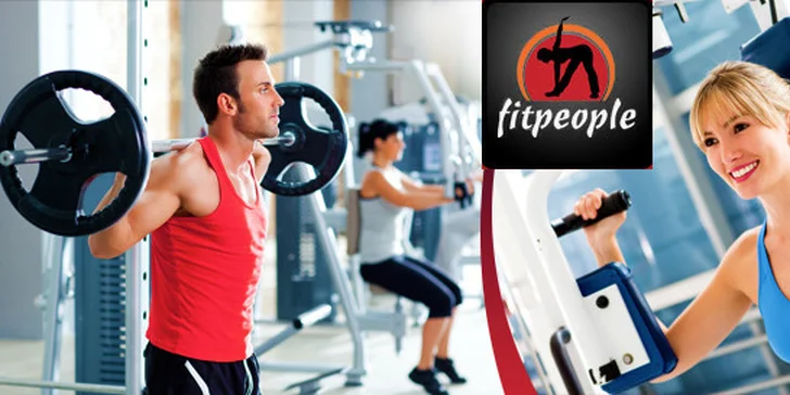 5 vstupů do nového fitness centra Fitpeople v Modřicích