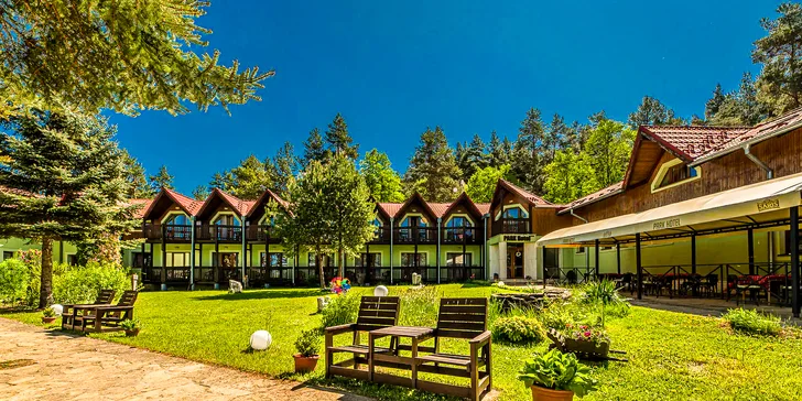 Hotel je ideálním výchozím bodem pro poznávání Národního parku Slovenský ráj.