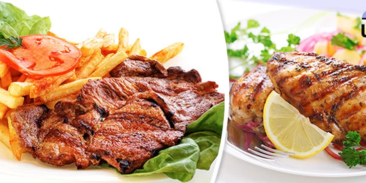Mix Grill pro 2 osoby v restauraci U Majáků