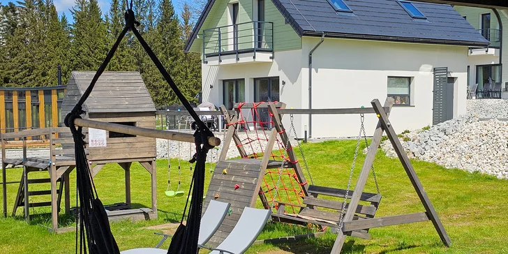 Pohoda v Kladské kotlině: vybavené domky až pro 10 osob i s wellness