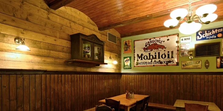 Restaurace je kousek od zastávky Italská.