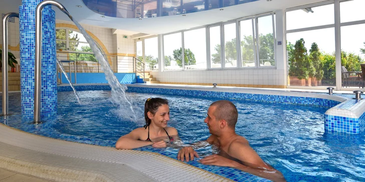Po celou dobu máte neomezený vstup do zdejšího wellness. 