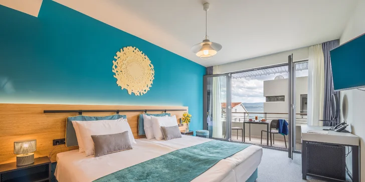 Bydlet budete v moderním hotelu (na fotce Junior Suite). 
