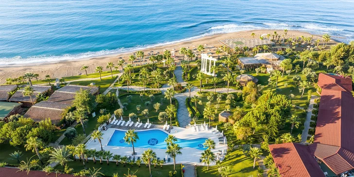 Turecká riviéra vč. letenky: 5* adults only resort s all inclusive, přímo na pláži