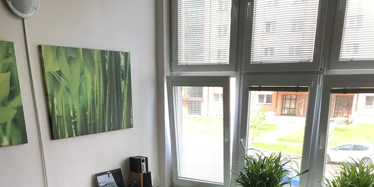 Ve studiu jsou dvě masážní místnosti, tedy můžete využít i partnerskou masáž.