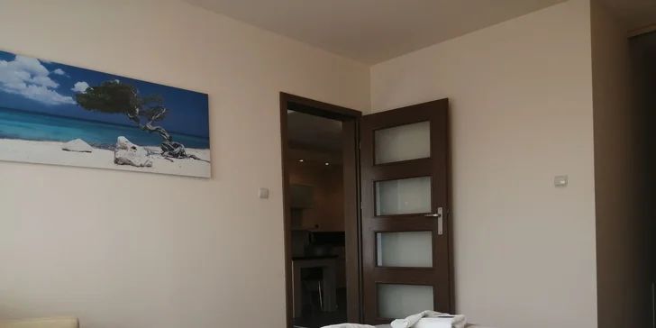 Pokud vás přijede více, nebo chcete více prostoru, dopřejte si ubytování ve dvoupokojovém apartmánu. 
