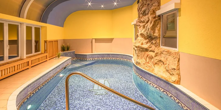 Těšte se na wellness a také dvě nebo pět procedur. 