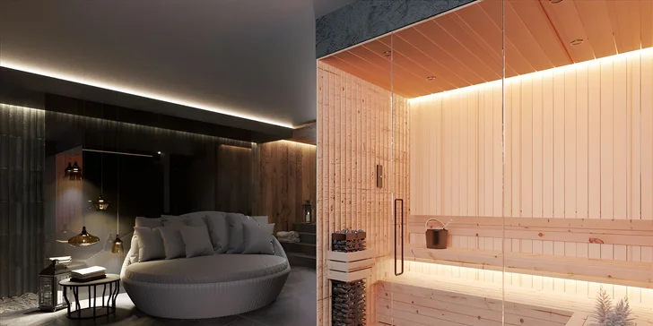 Po celém dni plném aktivit si dopřejte zasloužený odpočinek ve wellness centru (za příplatek).