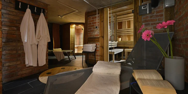 Součástí apartmánového domu je také privátní finská sauna, ve které během pobytu strávíte pohodových 60 minut.