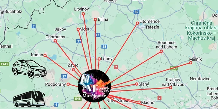 Na místě bude chill-out zóna, stánky piva Bakalář a velká food zóna.