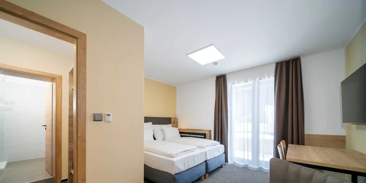 V nabídce je pokoj Economy, Standard a Deluxe s balkonem. 