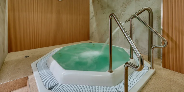 Během celého pobytu si můžete užívat neomezený vstup do wellness.