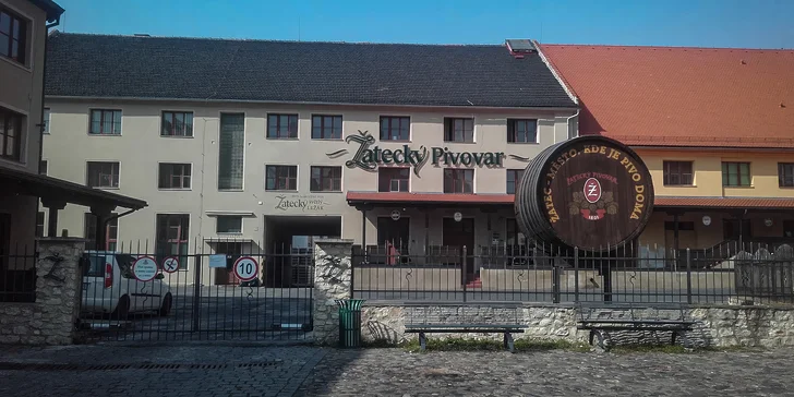 Prohlídka muzea pivovarnictví, Žateckého pivovaru, vodárenské věže a ochutnávka piva