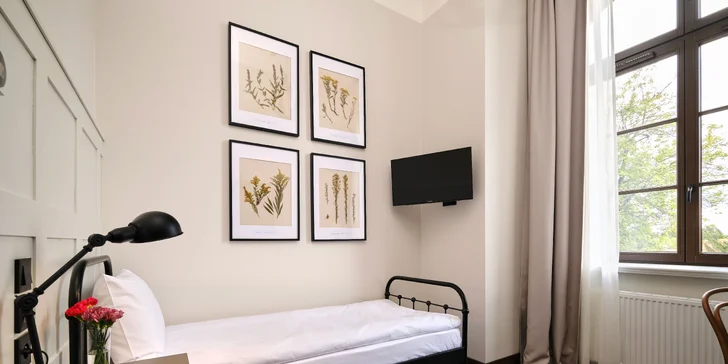 K dispozici vám bude hned několik typů pokojů –⁠⁠⁠⁠⁠⁠ od 1lůžkového po apartmán.