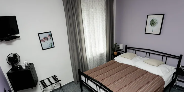 K dispozici budete mít TV, Wi-Fi a minibar. 