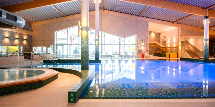 Luxusný 5* spa hotel v Szczyrku: vodný a relaxačný svet, raňajky aj polpenzia