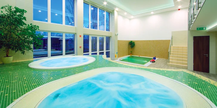 Disponuje wellness centrem, kde si odpočinete ve vířivce nebo jedné ze tří saun.