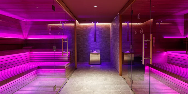 Do hotelového wellness centra máte volný vstup. 