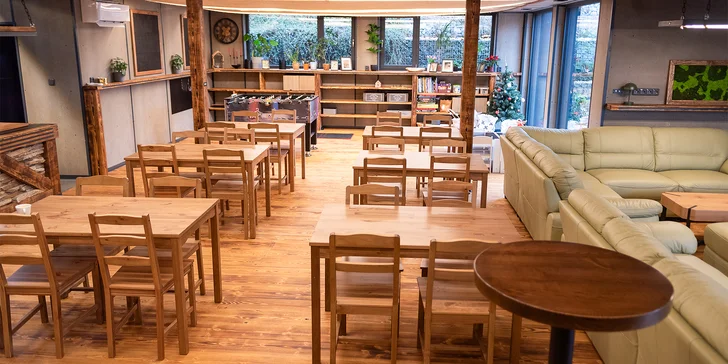 Ve společné klubovně vás budou ráno čekat bufetové snídaně.