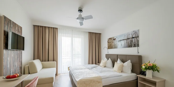 Štvorhviezdičkový rodinný hotel ponúka útulné ubytovanie.