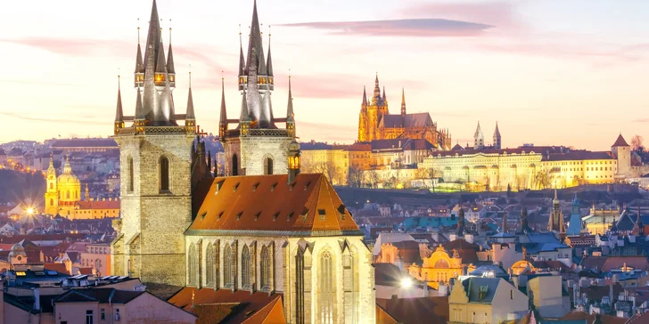 Pobyt v hoteli pri Staromestskom námestí: raňajky a výhľad na Staré Mesto