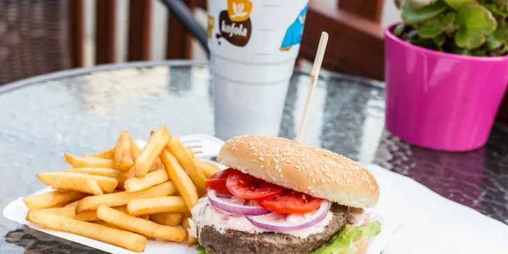 Hovädzí burger