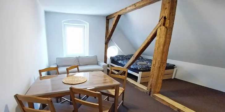 Na výber sú 4 typy apartmánov, ktoré ponúkajú pohodlné zázemie pre 3 až 5 osôb.