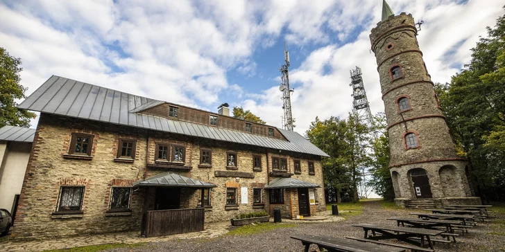 Pobyt v srdci Lužických hor na Jedlové hoře: pokoj či apartmán, sauna i rozhledna