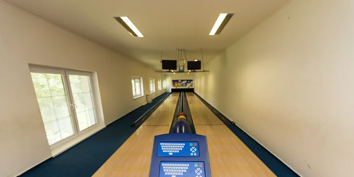 Za příplatek si můžete zahrát i bowling. 