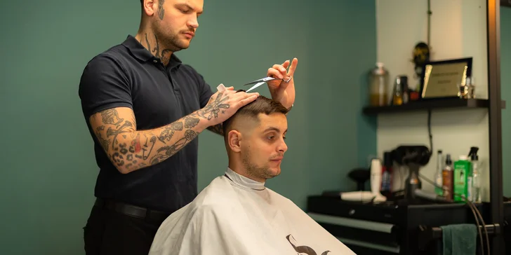 Kompletná starostlivosť pre mužov: detský i pánsky strih aj s úpravou brady