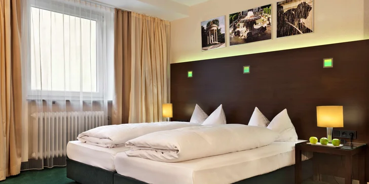Ubytujete sa v centre v 4* hoteli Flemings München-Schwabing.
