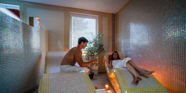 Svoj voľný čas môžete stráviť v príjemnom wellness centre.