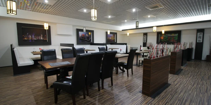V restauraci si můžete přiobjednat třeba japonské pivo nebo zákusek. 