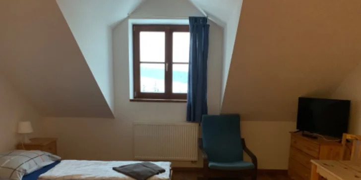 Po výletech si tu odpočinete ve dvou i s celou rodinou.