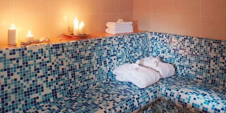 V saunovém světě je klasická finská sauna, infrasauna a římské parní lázně.