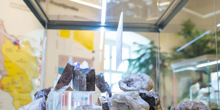 Kromě geologických pokladů uvidíte také výstavu betlémů a moderní expozici o životě a díle prostějovského básníka Jiřího Wolkera.