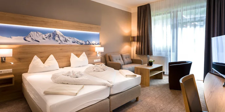 Kam? Rozhodně do hotelu SCOL Sporthotel Großglockner v Tyrolských Alpách. 