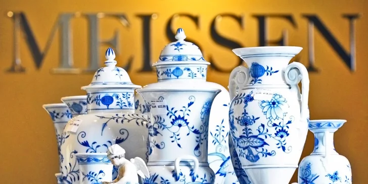 Vlakem na den otevřených dveří v porcelánce Míšeň vč. prohlídky města