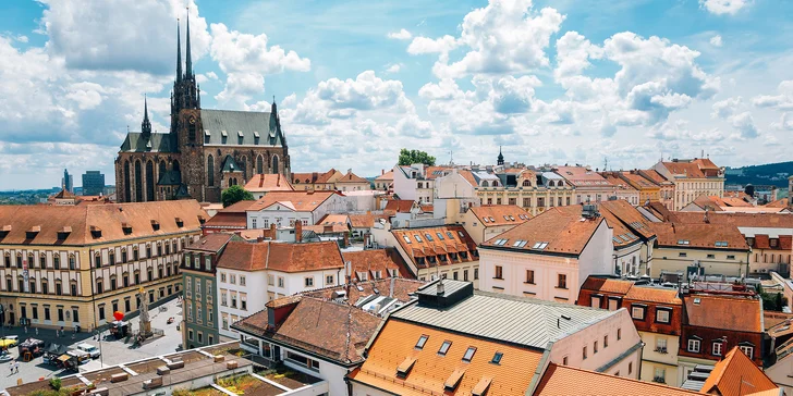 Užijte si romantické procházky na Petrov i Špilberk.