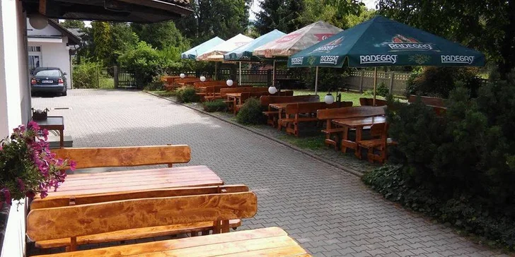 A klidně si jí můžete vychutnat na venkovním posezení.