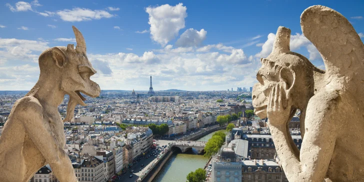 Romantický Paríž: Notre Dame, Louvre, Eiffelova veža