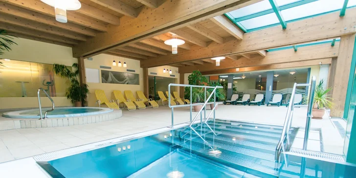 V cene máte neobmedzený vstup do hotelového wellness centra.