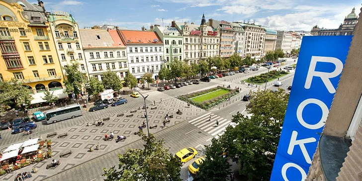 Pokoje ve vyšších patrech nabízejí nádherný výhled.