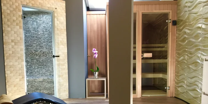 Skvěle si odpočinete ve wellness. 
