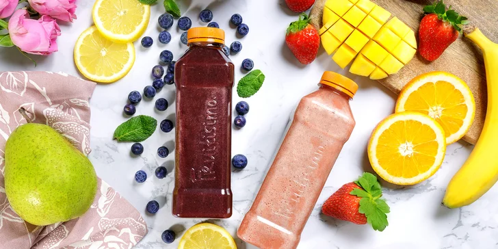 2× 0,5litrový drink Fruitisimo plný lásky a vitamínů: SRDCOVKA & ROMANTIK