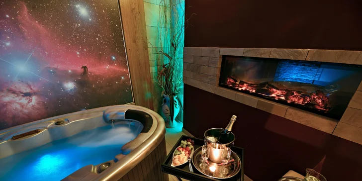 V některých zónách je sauna, v jiných i vířivka. 